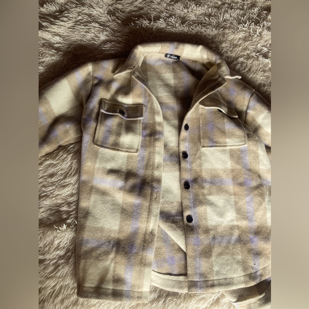 M soft toned flannel